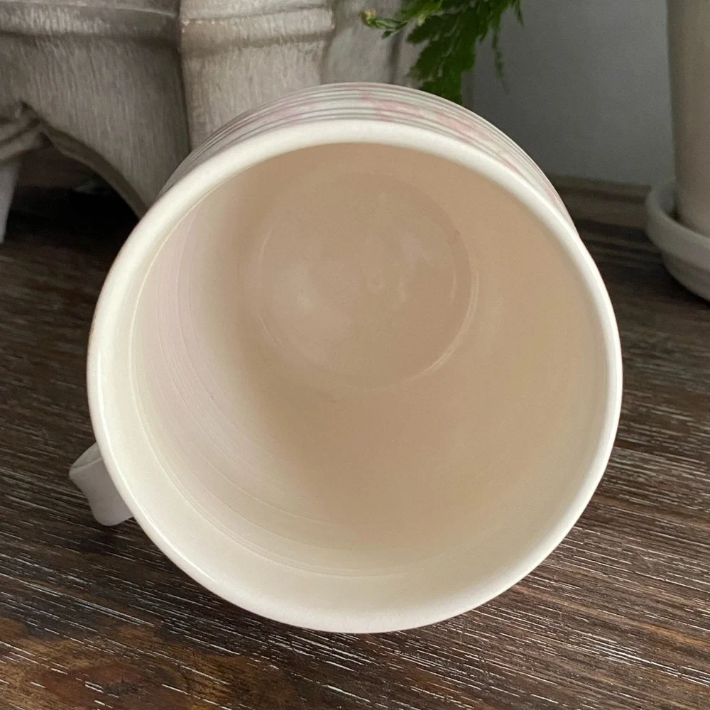 Anthropologie Homegrown Monogram Coffee Mug Cup Initial 